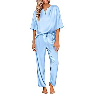 Women's Satin Pajamas $14