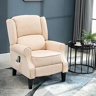 Heated Massage Recliner $164 Shipped!