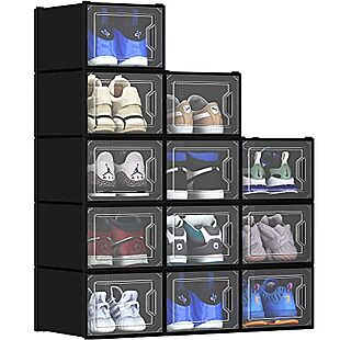 Shoe Storage Box Rack $40 Shipped