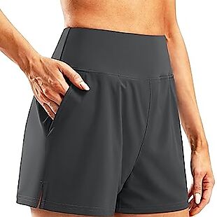 Women's Swim Shorts with Pockets $16