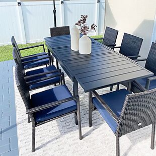 9pc Patio Set with Extendible Table $790