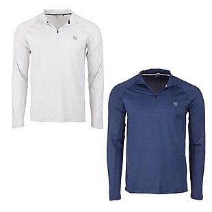 2 Chaps 1/4-Zip Pullovers $35 Shipped