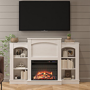 70% Off Electric Fireplace Bookcase