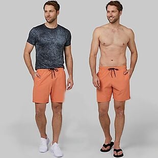 32 Degrees 2-in-1 Gym to Swim Shorts $15