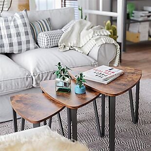 3pc Nesting Coffee Tables $52 Shipped