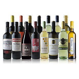 18 Bottles of Wine from Splash Wines $65