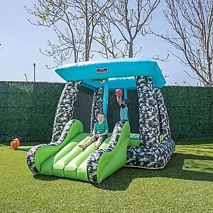 Camouflage Bounce House with Slide $130