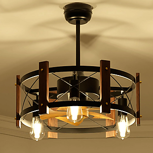 Farmhouse LED Ceiling Fan $99 Shipped