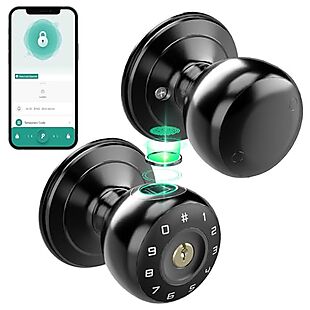 Smart Doorknob Lock $48 Shipped