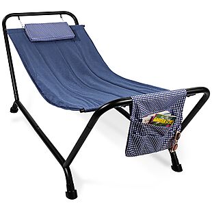 Hammock with Stand & Pillow $80 Shipped