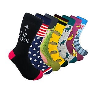 5 Pairs of Printed Socks $25 Shipped