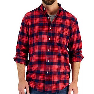 Men's Flannel Shirt $10