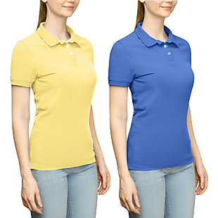 2 Women's Polo Shirts $13 Shipped