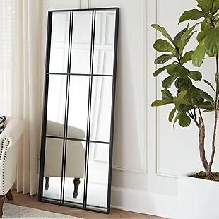 Windowpane Floor Mirror $170