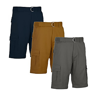 3-Pack of Cargo Shorts $27