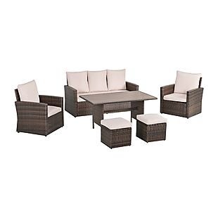 6pc Patio Dining Set $350 Shipped!