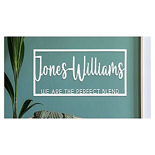 18" Steel Name Sign $36 Shipped
