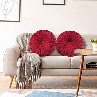 Up to 65% Off + 50% Off 3 Accent Pillows