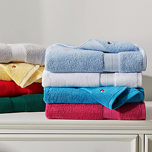 Tommy Hilfiger Bath Towels $9