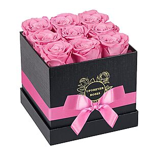 9 Preserved Roses in a Box from $23