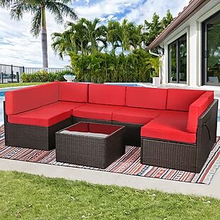 7pc Patio Sectional $480 Shipped