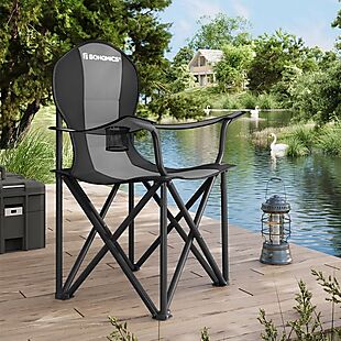 Sturdy Folding Camp Chair $41 Shipped
