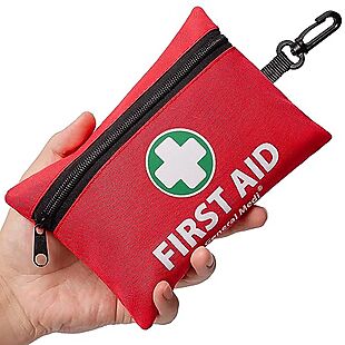 Mini First Aid Kit $10 at Amazon