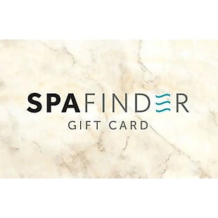 $50 SpaFinder Wellness Gift Card for $25