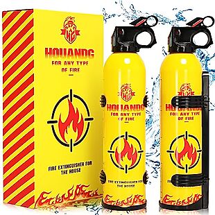 2pk Fire Extinguishers $18 at Amazon