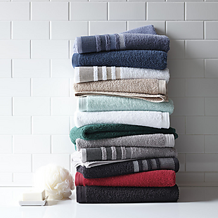 Cotton Bath Towels $4 at JCPenney