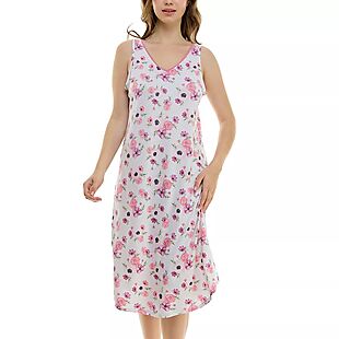 Macy's: Floral Tank Sleepshirt $16
