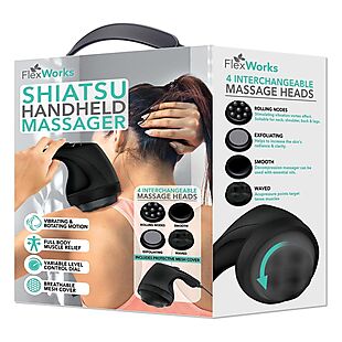 Handheld Shiatsu Massager $21 Shipped