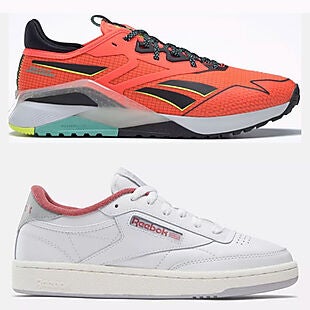 Up to 55% Off Shoes at Reebok + Free Ship