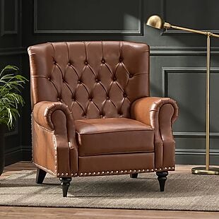 Faux-Leather Recliner $164 Shipped