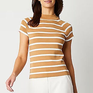 Up to 55% Off Summer Tops at JCPenney