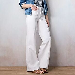 Lauren Conrad Wide-Leg Trouser Jeans $30