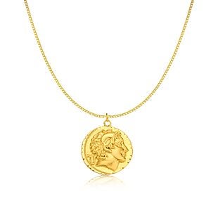 Coin Pendant Necklace $14 Shipped