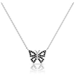 Butterfly Pendant Necklace $14 Shipped
