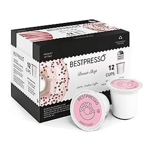 96ct Donut Shop Coffee Pods $32 Shipped
