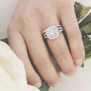 Up to 40% + 40% Off Modern Bride Rings