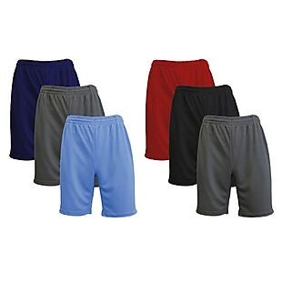 6pk Men's Athletic Shorts $29 Shipped