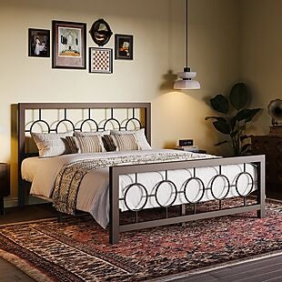 Queen Open-Frame Bed $150 Shipped
