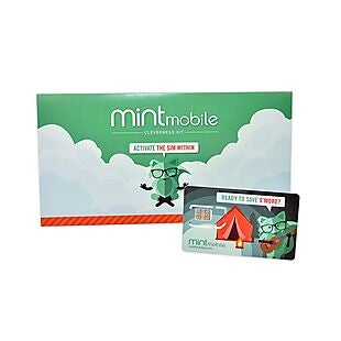 Mint Mobile 3-Month Unlimited Plan $45