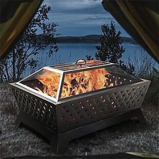 Fire Pit and Cover $140 Shipped