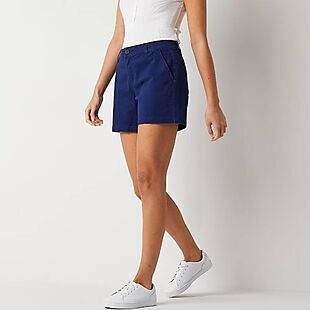 JCPenney 5" Chino Shorts $15