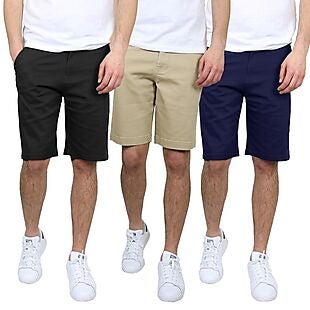 3pk Chino Shorts $24 Shipped