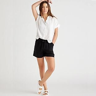 Linen Shorts $30 Shipped in 11 Colors