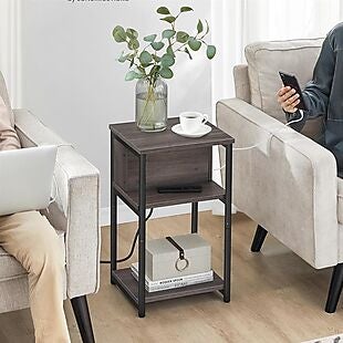 Charging Side Table $30 with Prime
