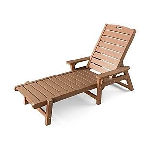 Patio Chaise Lounge Chair $120 Shipped