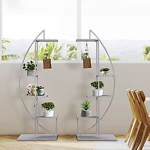 2pk Curved Plant Stands $68 Shipped